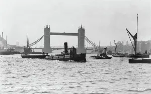 London Tower Bridge from the River