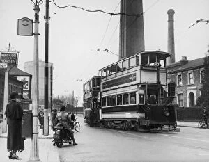 Motor Cycle Gallery: London Tram 1935