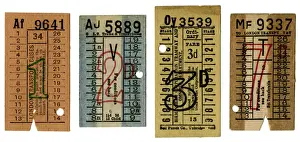 London Transport bus tickets -6