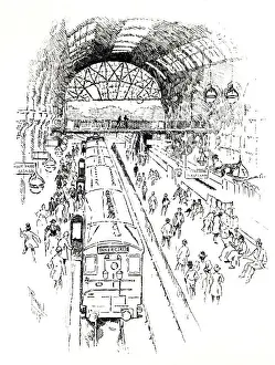 London Underground railway, High Street Kensington