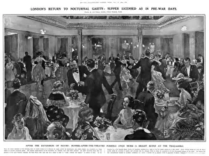 Poiret Prints: Londons return to noctural gaiety: dancing at the Trocadero