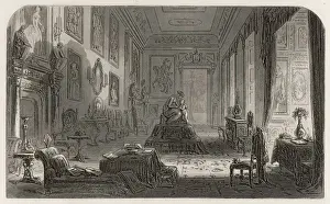 Wold Prints: The Long Drawing-Room
