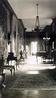 Parquet Prints: The Long Gallery, Kilconquhar House, Kilconquhar, Fife, Scotland Date: 1930s