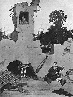 Scare Prints: Long Jock by William Heath Robinson