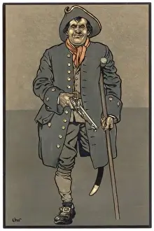 Stevenson Prints: Long John Silver