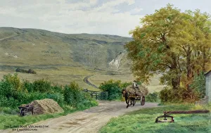 Wilmington Prints: Long Man, Wilmington, nr Eastbourne, South Downs, Sussex
