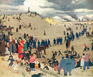 Refugees Prints: Long Range Bombardment of Dunkirk