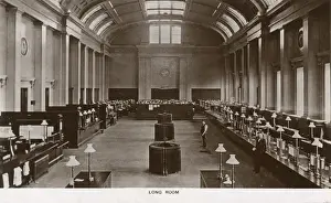 Counter Prints: Long Room, Custom House, City of London