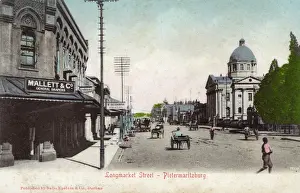 Draper Prints: Longmarket Street, Pietermaritzburg, Natal, South Africa