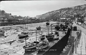 Looe Prints: Looe from the Bridge