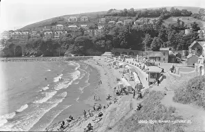 Looe Prints: Looe Sands Beach Scene