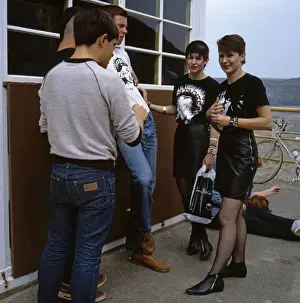 Cool Prints: Looking Cool. Saltburn by the Sea, 1980