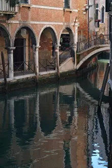 Looking towards Fondementa Piovan, Venice, with reflections