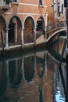 2013 Prints: Looking towards Fondementa Piovan, Venice, with reflections