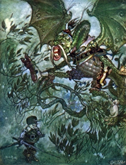 Through the Looking Glass by Charles Folkard