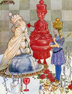 Through the Looking Glass by Charles Folkard