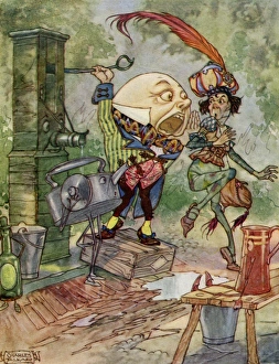Through the Looking Glass by Charles Folkard