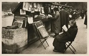 Voltaire Prints: Looking through loose prints on the Paris quais
