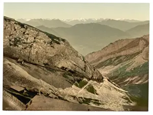 Titlis Prints: Looking towards Titlis, Pilatus, Switzerland