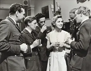 looks on as a group of fighter pilot from the Pimpernel?