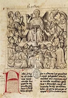 LOPEZ DE AYALA, Pero (1332-1407); BOCCACCIO, Giovanni (1313-