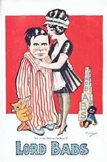 Waitress Prints: Lord Babs by Keble Howard