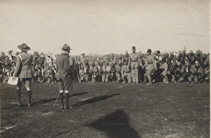 Lord Baden Powell at international rally, Egypt