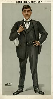 1871 Collection: Lord Balcarres MP, Vanity Fair, Spy