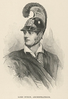 Lord Byron in the uniform of a Greek patriot Lord Byron in the uniform of a Greek patriot