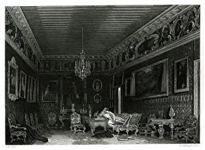 Byrons Collection: Lord Byron's room in the Palazzo Mocenigo, Venice