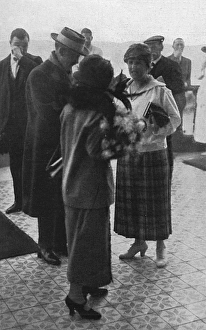 Images Dated 16th November 2012: Lord Carnarvon and Lady Evelyn Herbert