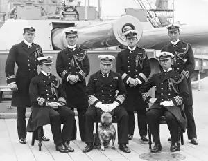 Bull Dog Prints: Lord Charles Beresford and officers