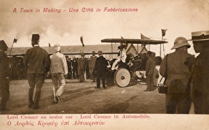 Administrator Gallery: Lord Cromer at official opening of Port Sudan