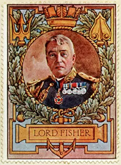 Stamp Collection: Lord Fisher / Stamp