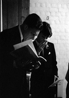 Aldeburgh Gallery: Lord Harewood with his son David