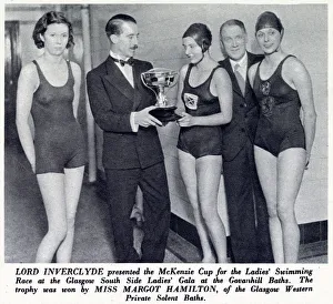 Trophy Prints: Lord Inverclyde presenting the McKenzie Cup