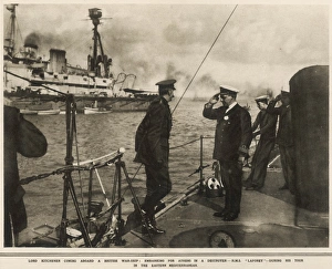 Lord Kitchener embarking for Athens aboard the Destroyer H.M Lord Kitchener embarking for Athens aboard the Destroyer H.M