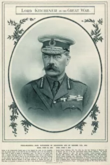 Horatio Collection: Lord Kitchener in the Great War