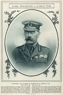 Herbert Prints: Lord Kitchener in the Great War