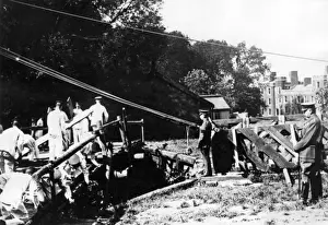 Lord Kitchener watching Royal Engineer Cadets