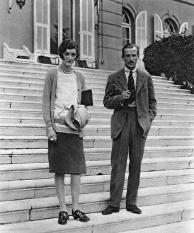 Antibes Gallery: Lord and Lady Brownlow at Antibes