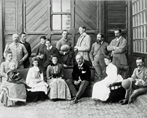 Viceroy Collection: Lord and Lady Dufferin, family and staff, India