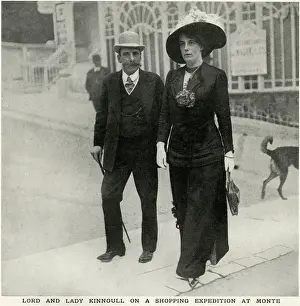 Kinnoull Prints: Lord and Lady Kinnoull shopping in Monte Carlo
