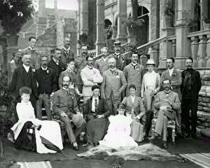Lord Lansdowne, British politician, in group photo