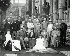 Viceroy Prints: Lord Lansdowne, British politician, in group photo