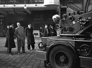 Lord Mancroft visiting LFB headquarters