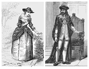 1680 Prints: Lord Mayor & Lady