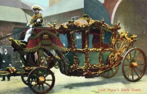 Coaches Prints: The Lord Mayor of London's State Coach