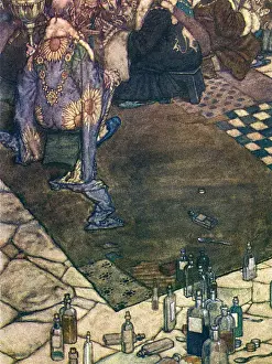 Spoon Prints: The Lord Mayor by William Heath Robinson