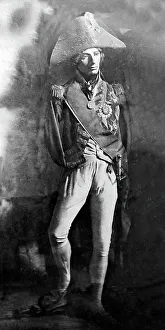 Lord Nelson effigy at Westminster Abbey
